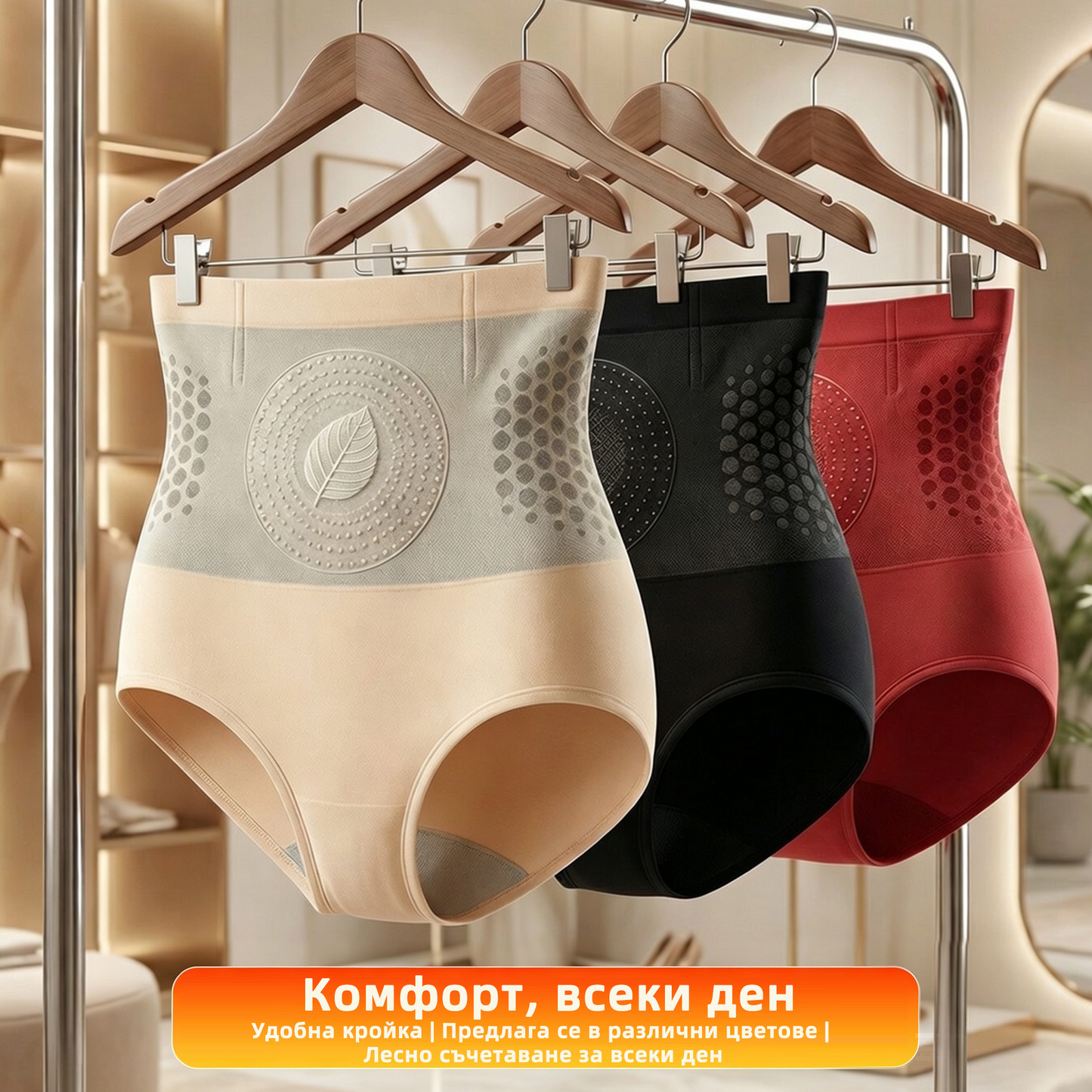 ✅ Само в официалния магазин -80% 🔥 BQODQO® 4-в-1 шорти – оформят, стягат и подпомагат изгарянето на мазнини 👌 С моринга и берберин | Видими резултати